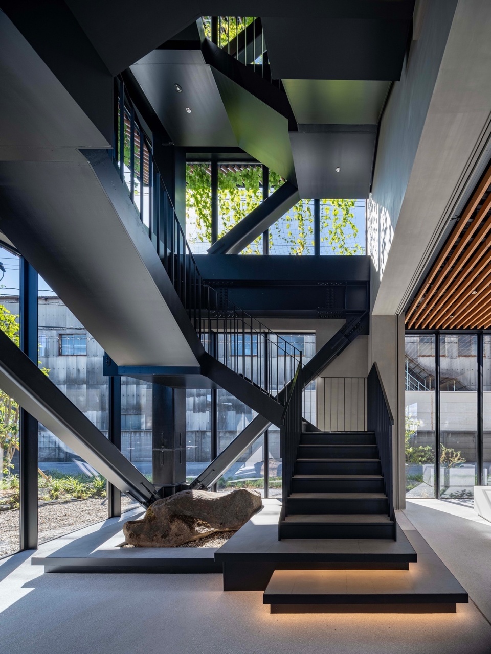 Juzen Chemical Corporation Head Office Building by KEY OPERATION INC ARCHITECTS