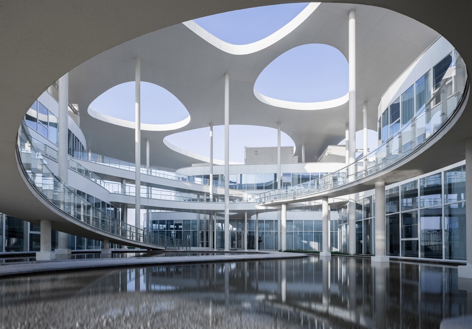 rizhao tea innovation park by kong xiangwei studio