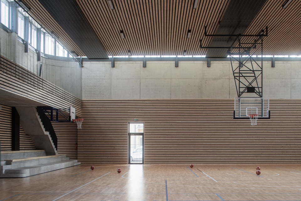 sports hall revnice by grido architekti