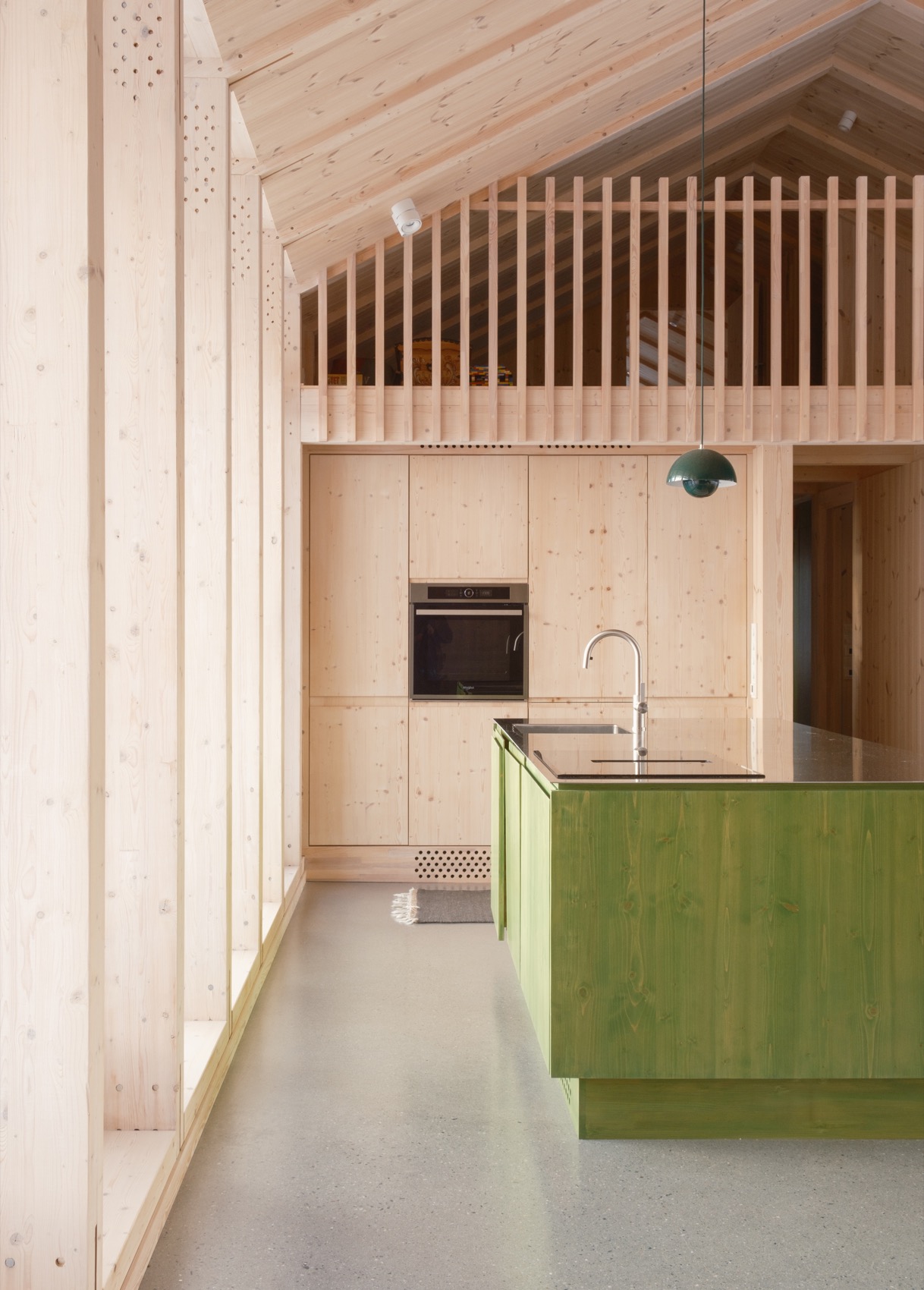 mountain cabin in hallandsfjell by quentin desfarges