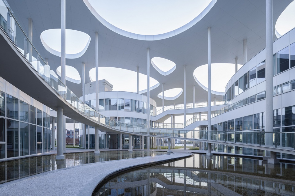rizhao tea innovation park by kong xiangwei studio