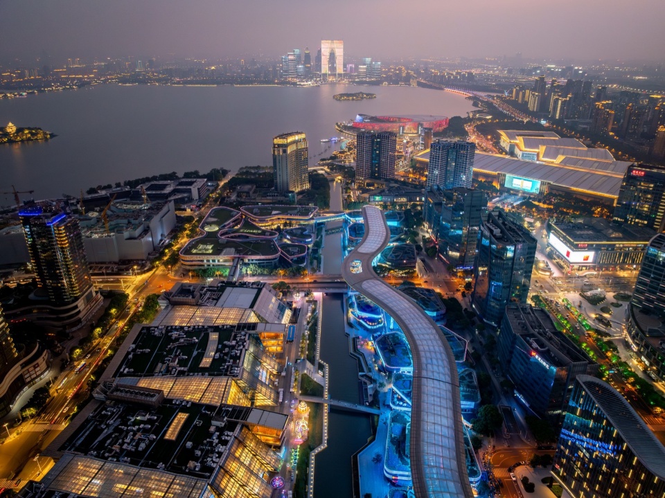 jinji lake landscape design by aecom