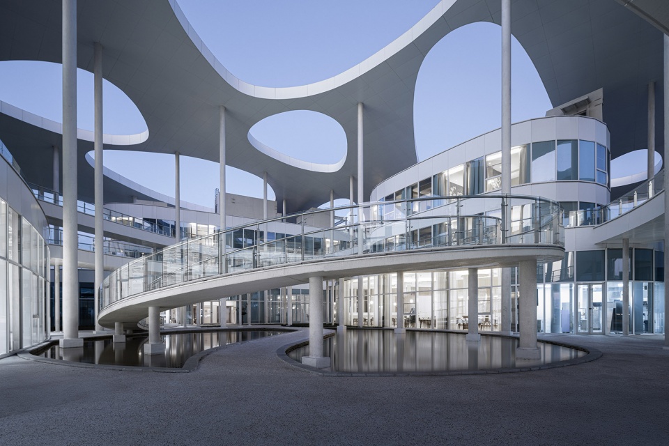 rizhao tea innovation park by kong xiangwei studio