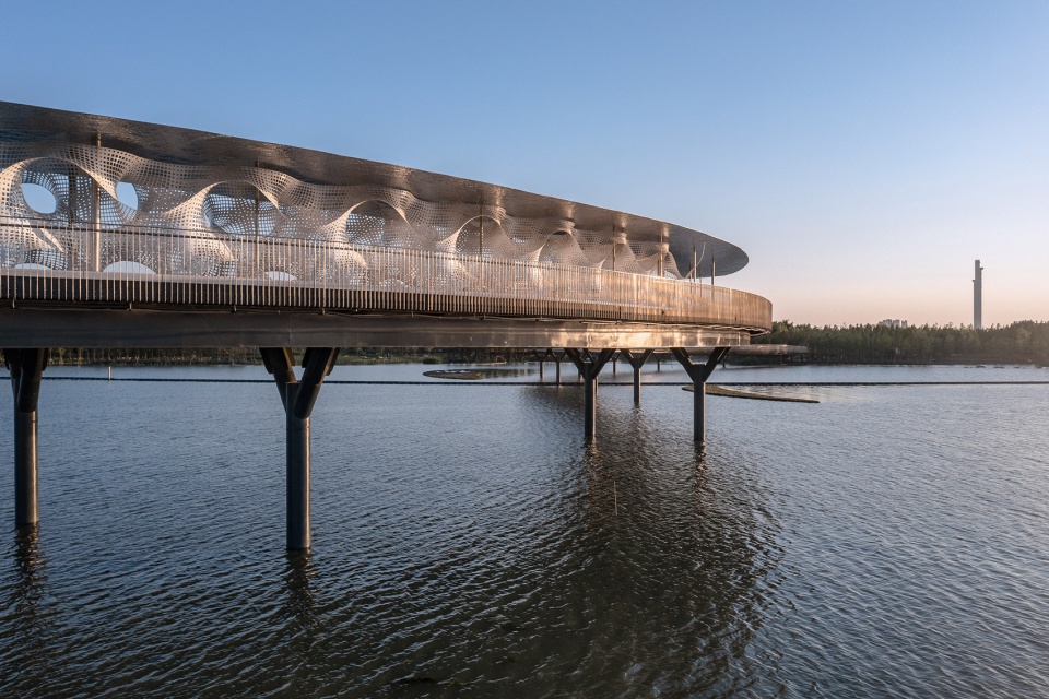 yuandang bridge china by bau brearley architects urbanists
