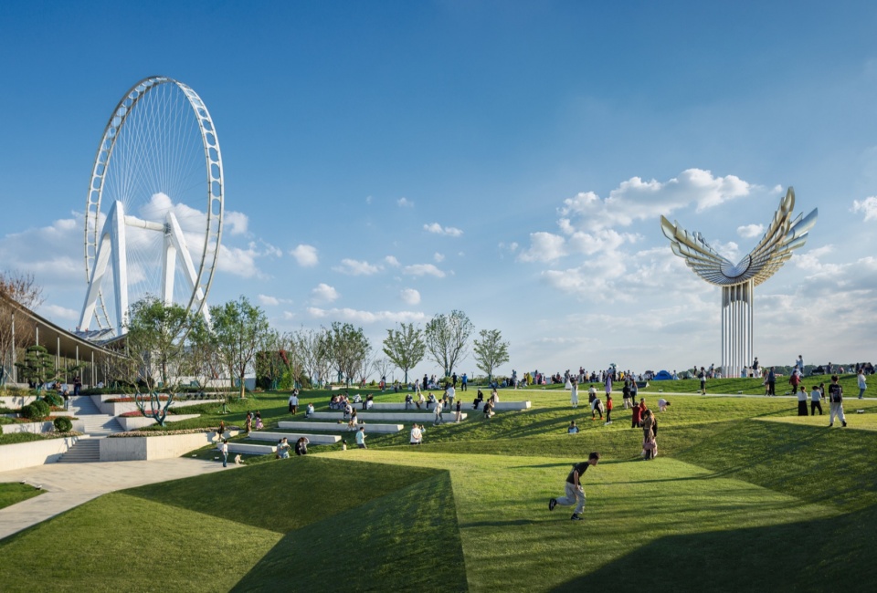 Jinji Lake Landscape Design by AECOM - 谷德设计网