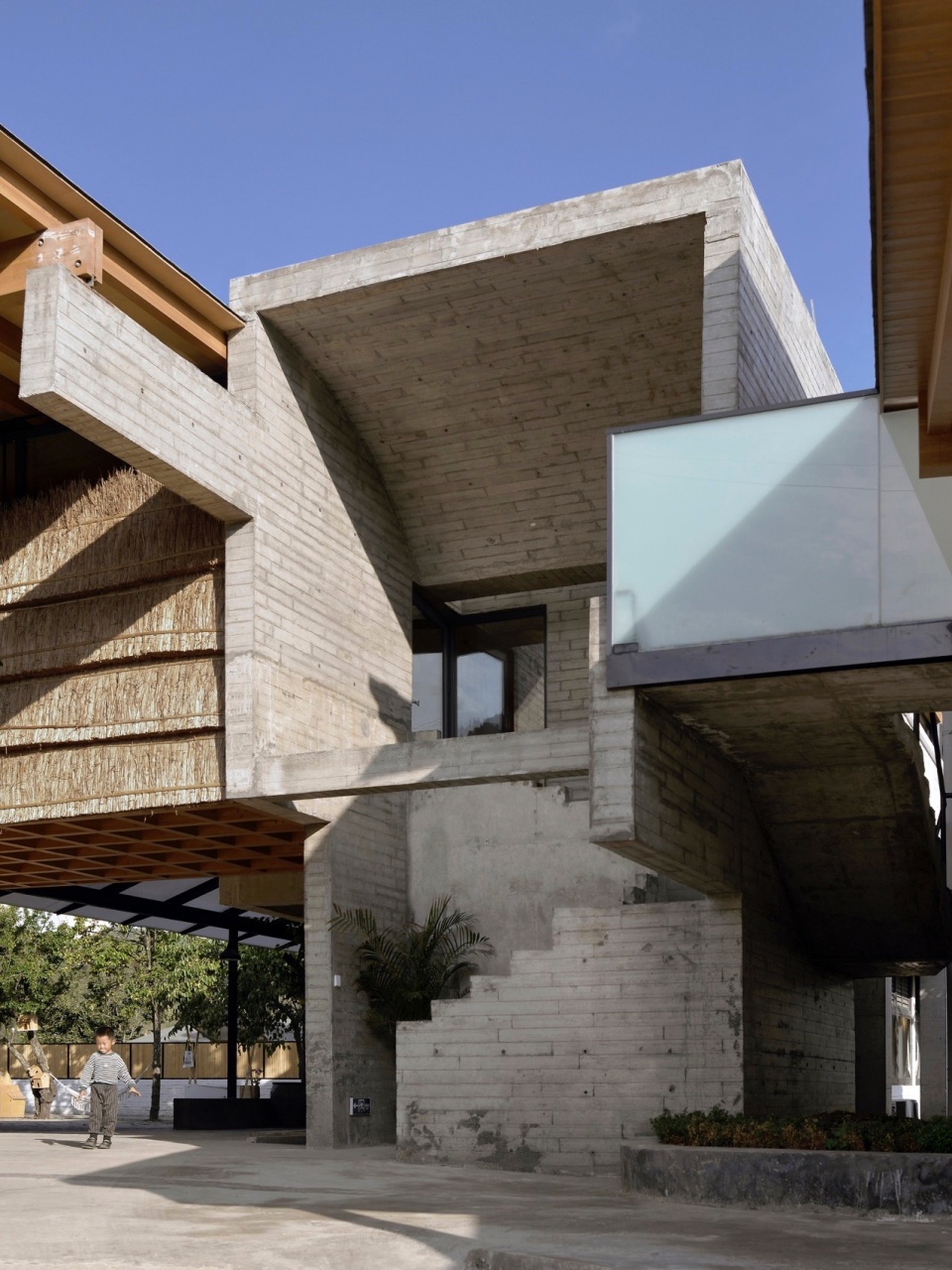 a new community center of lianhe village by clab