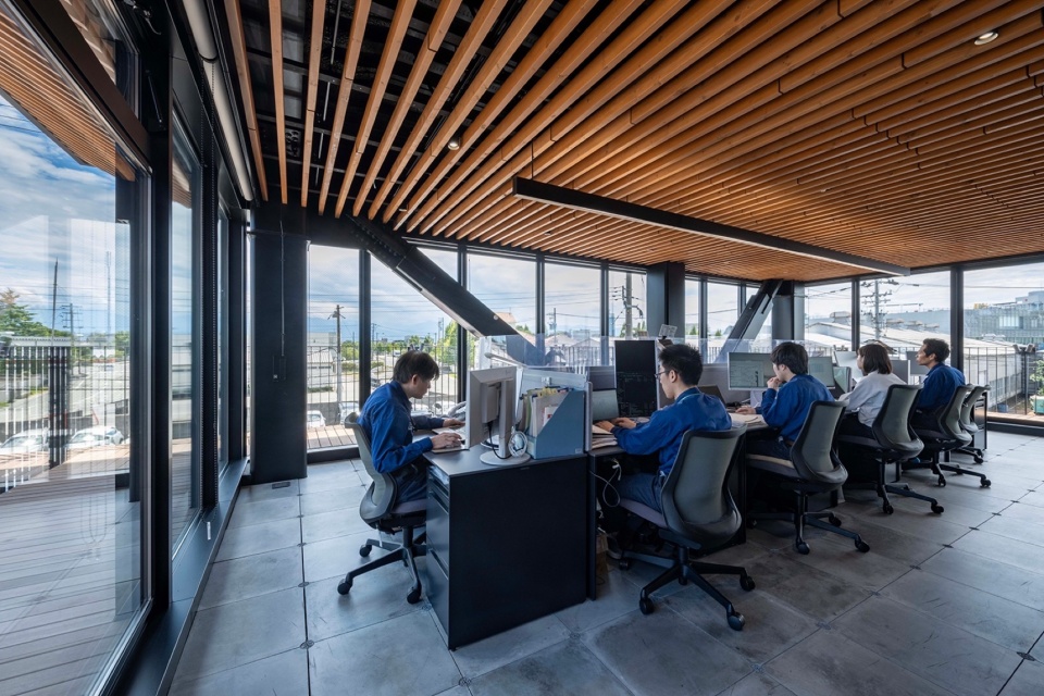 Juzen Chemical Corporation Head Office Building by KEY OPERATION INC ARCHITECTS