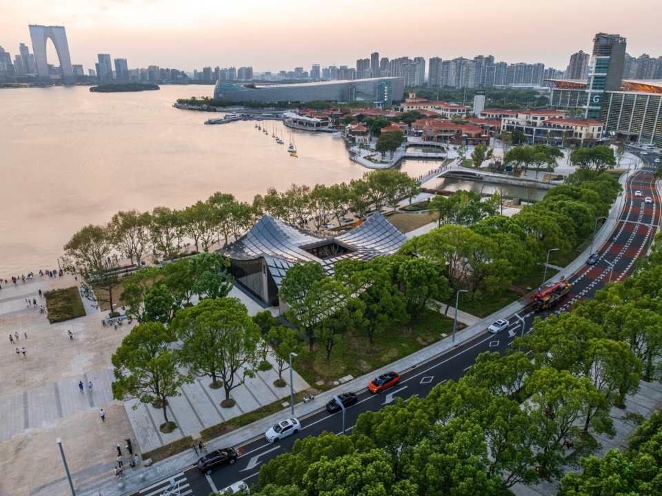 jinji lake landscape design by aecom