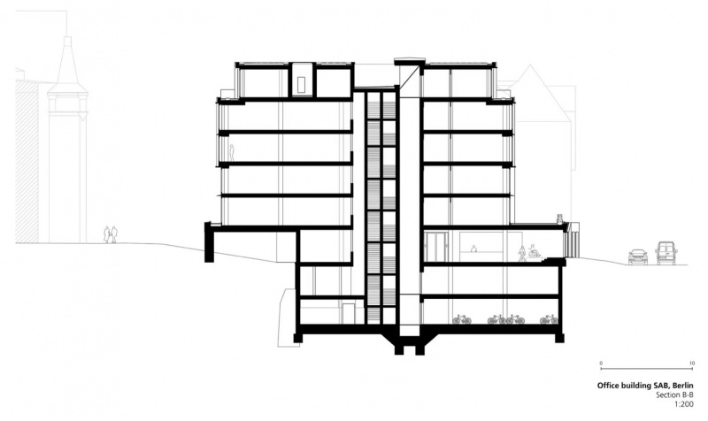 the sab office building by tchoban voss architekten