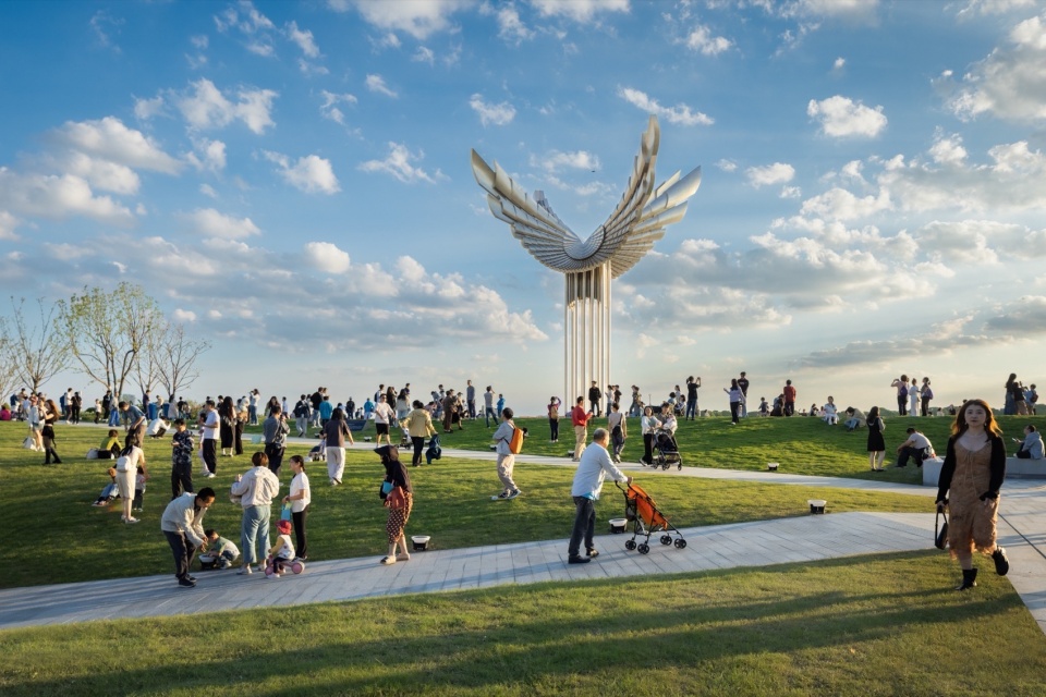 jinji lake landscape design by aecom