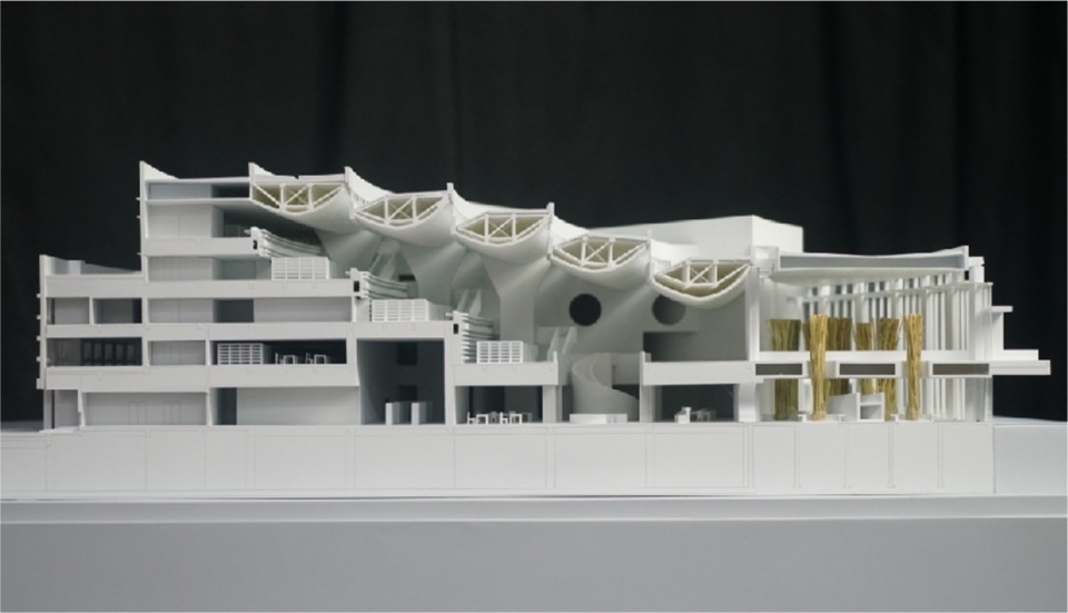 wuhan dongxihu cultural center by cadg daqiarchitects