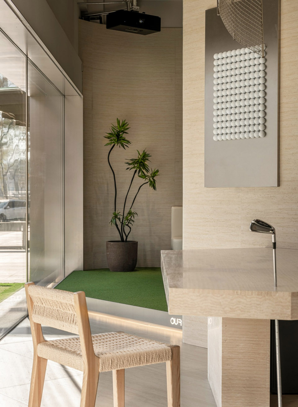 our golf studio by baicai design office