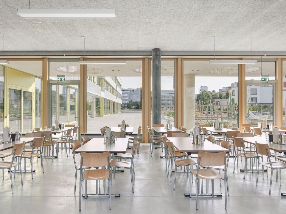 new school complex on thurgauerstrasse by bollhalder walser architektu