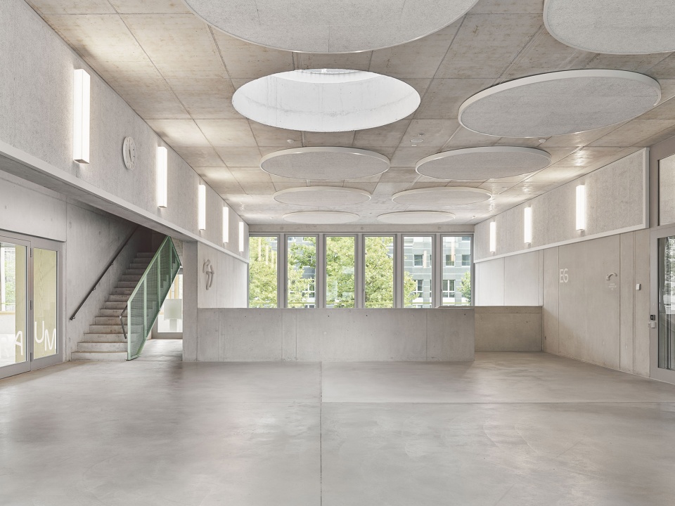 new school complex on thurgauerstrasse by bollhalder walser architektu