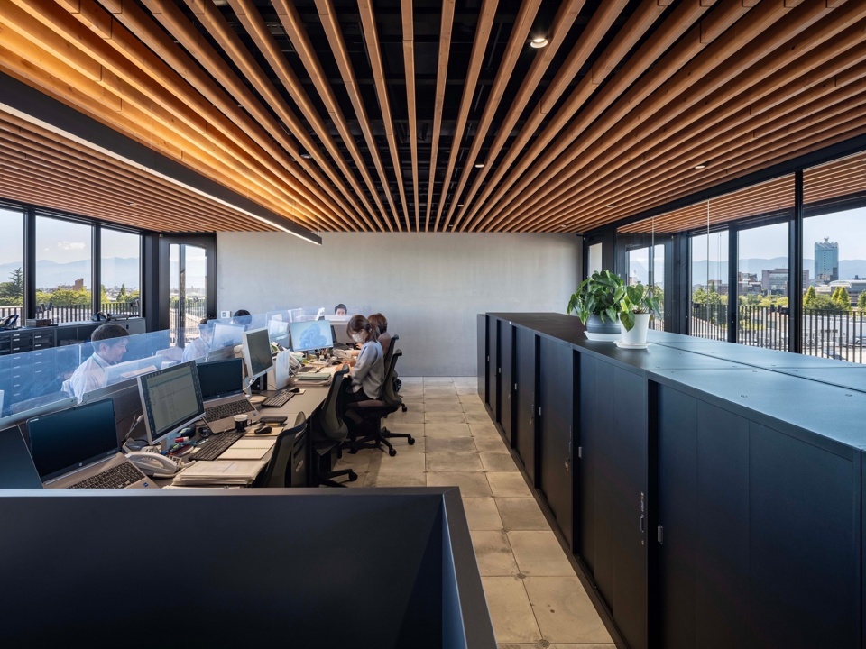 Juzen Chemical Corporation Head Office Building by KEY OPERATION INC ARCHITECTS