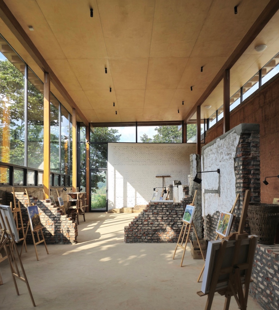a new community center of lianhe village by clab