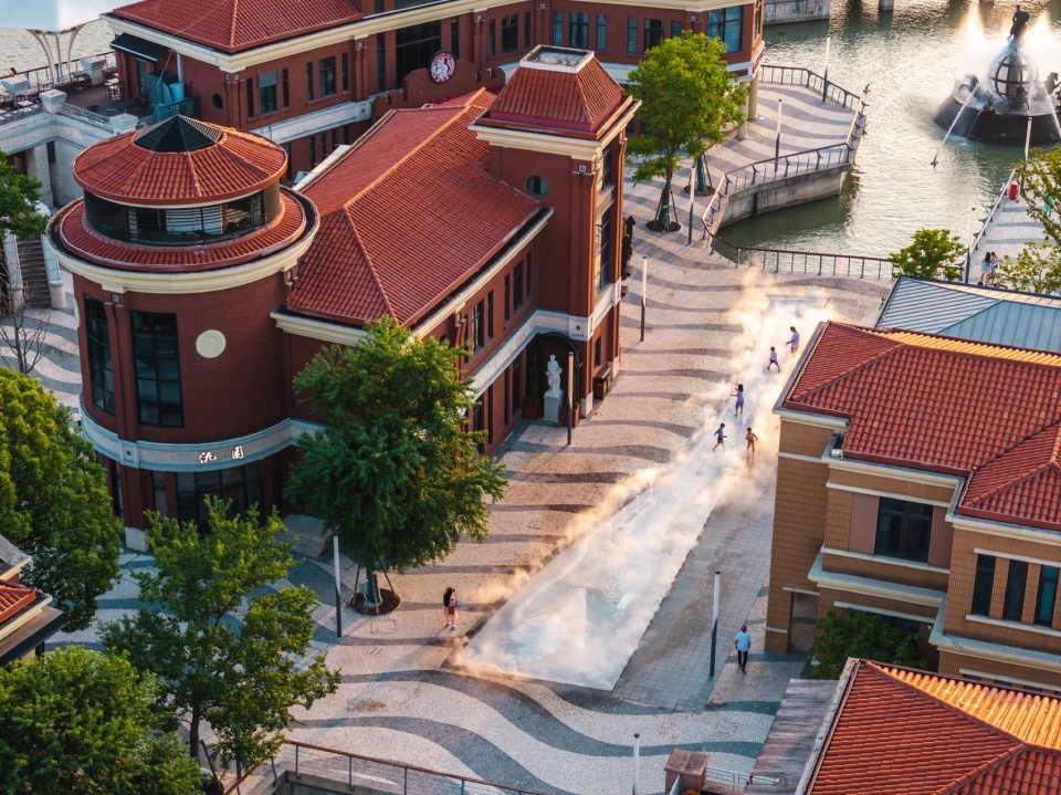 jinji lake landscape design by aecom