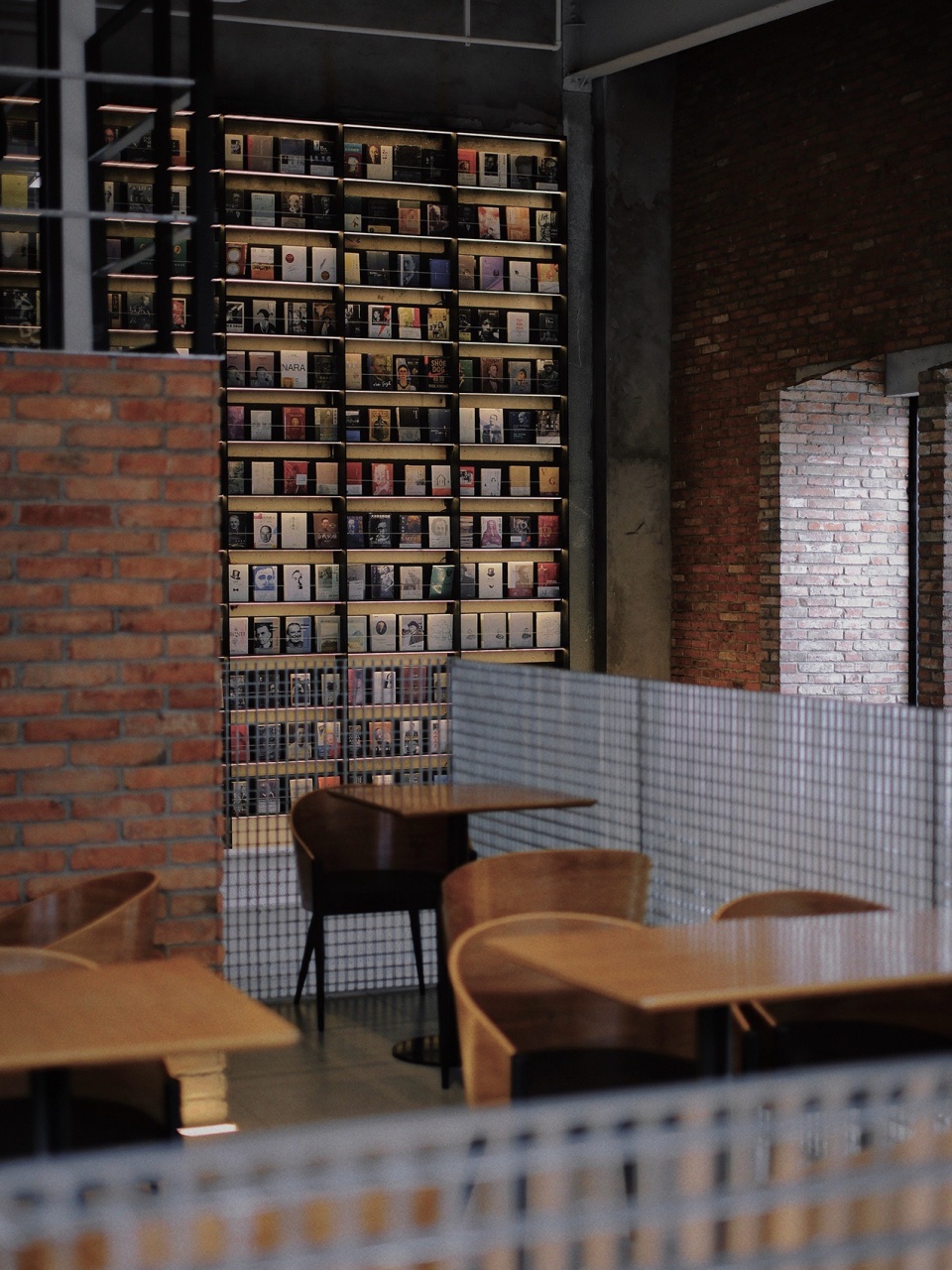OWSPACE 从二层看书墙view of the book wall from the second floor by CG DESIGN@ @刘肖楠