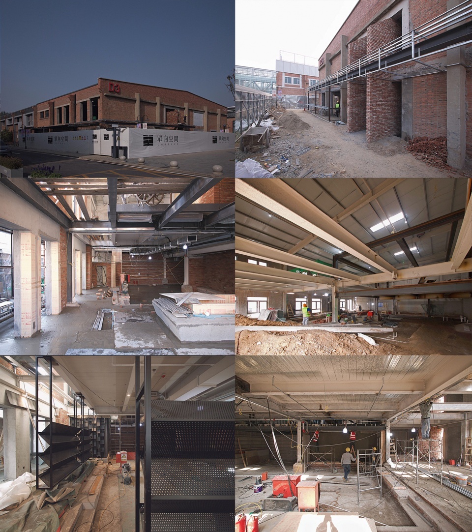 OWSPACE 施工过程Construction process by CG DESIGN@CG DESIGN