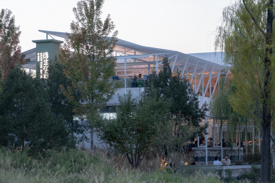 树林中的轻盈构架 Lightweight structure in the woods the renovation of jindi station