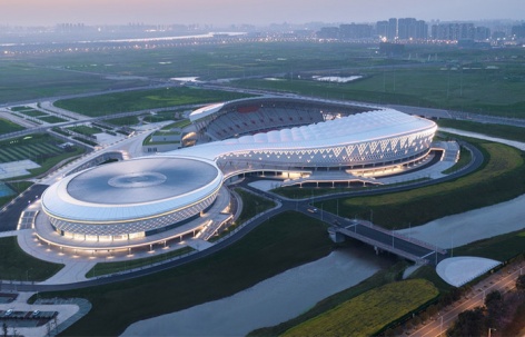 襄阳全民体育运动中心 / 中南建院墨水尺工作室