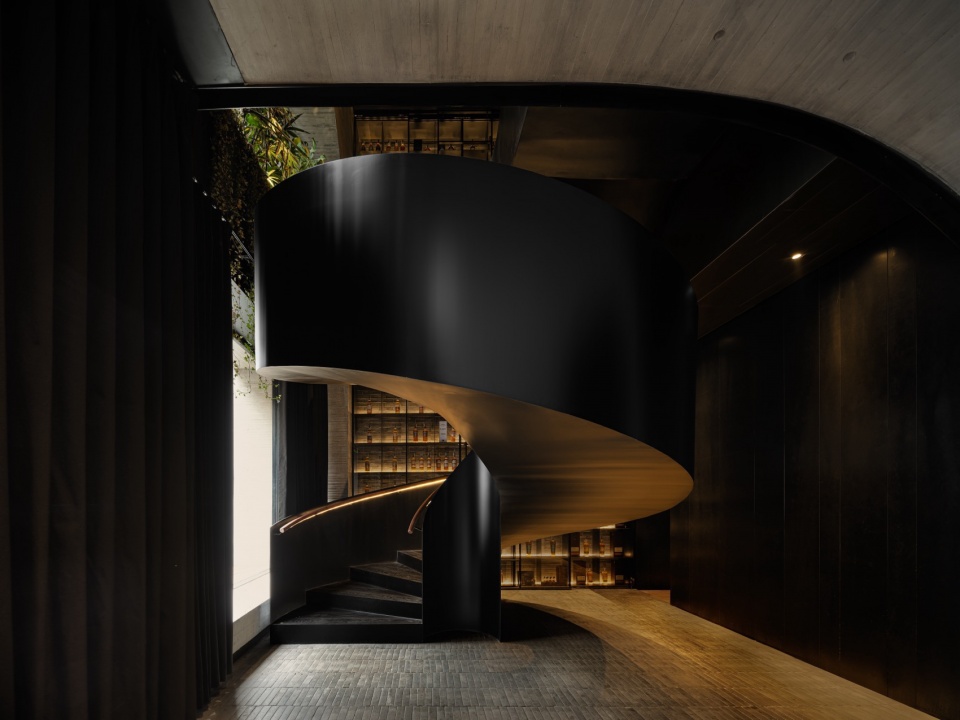 Helicoidal Stair taiyuan numquam revetor whisky bar