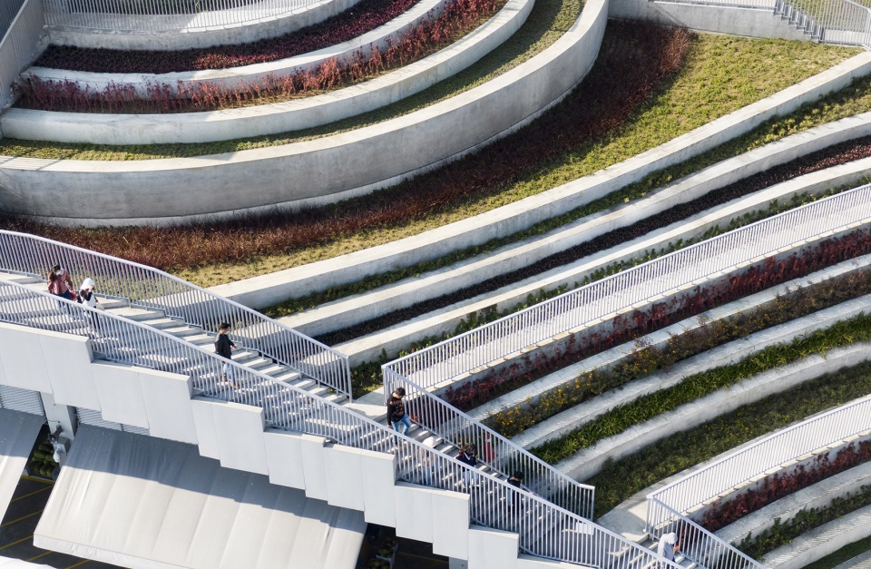 mvrdv completes wholesale market in tainan with publicly accessible roof