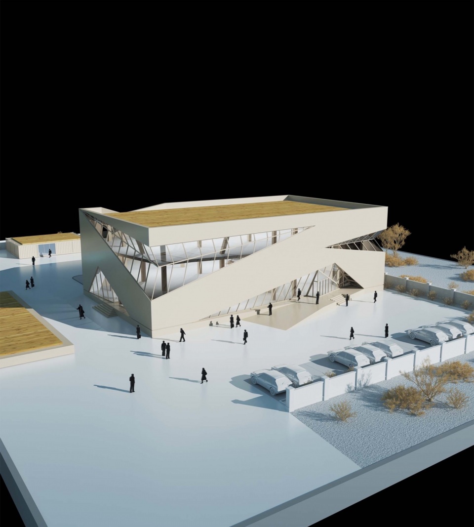 大数据中心模型 @重庆市建筑工程设计院 national big data hub of egypt
