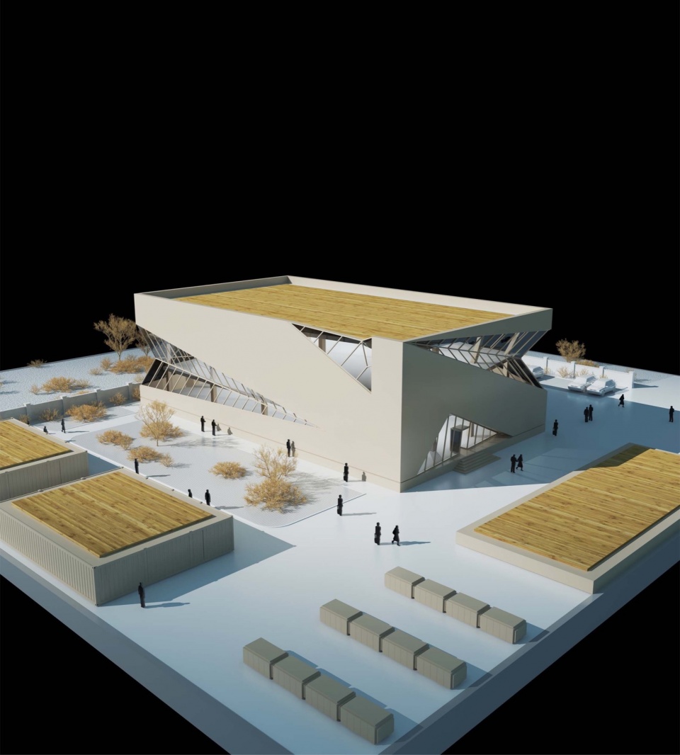 大数据中心模型 @重庆市建筑工程设计院 national big data hub of egypt