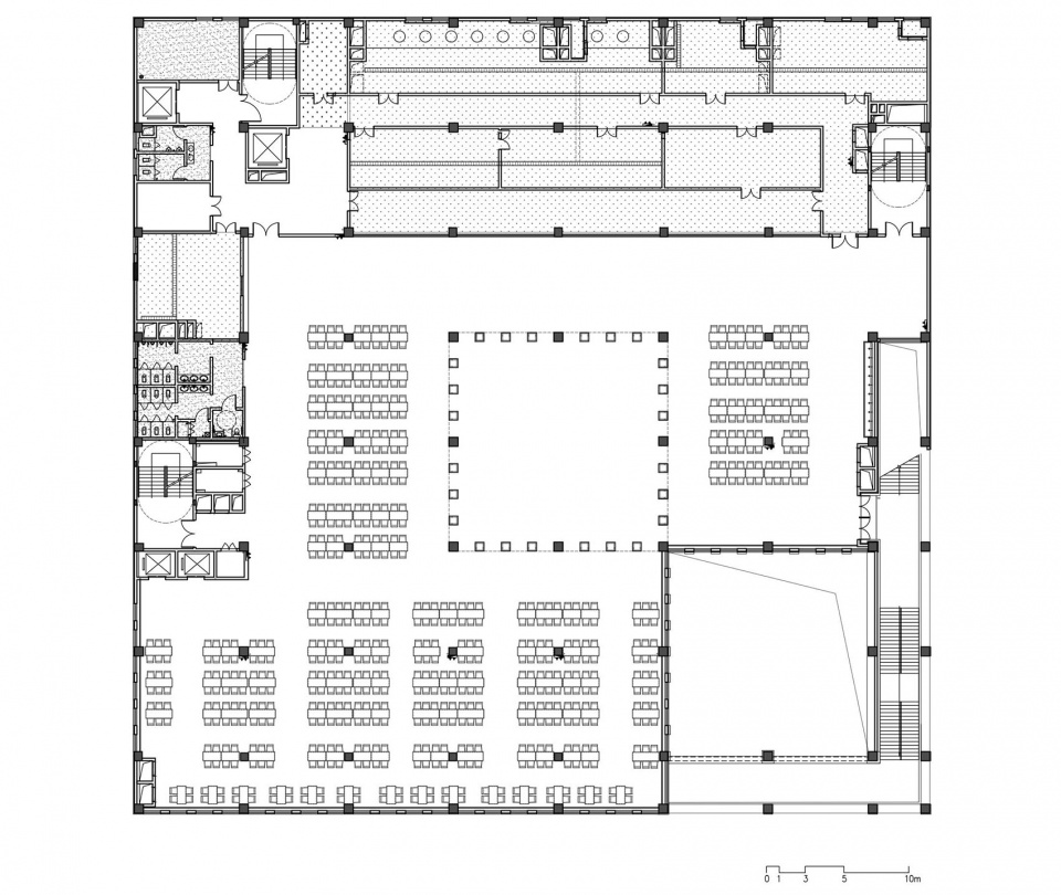三层 second floor plan