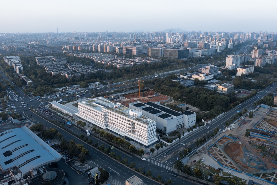 Birdview 鸟瞰图2©赵强 hangzhou west station bus hub