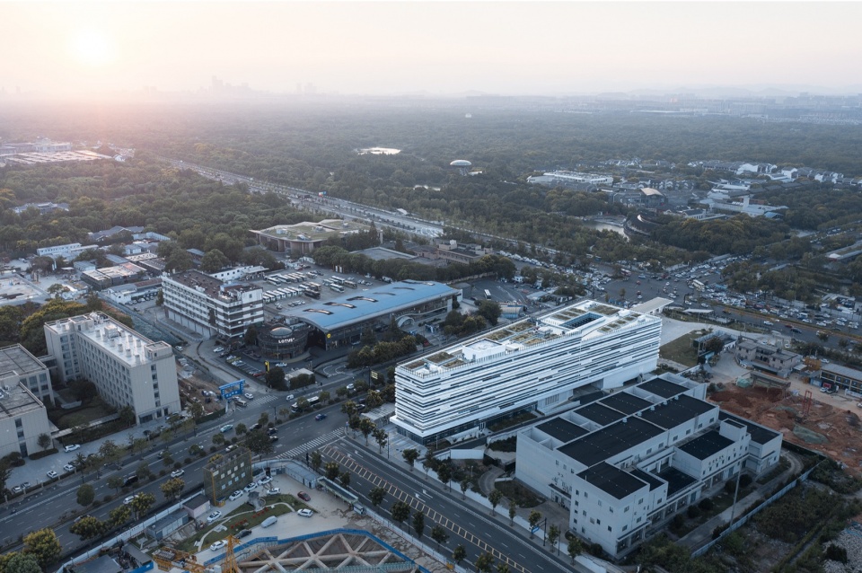 Birdview 鸟瞰图3©赵强 hangzhou west station bus hub