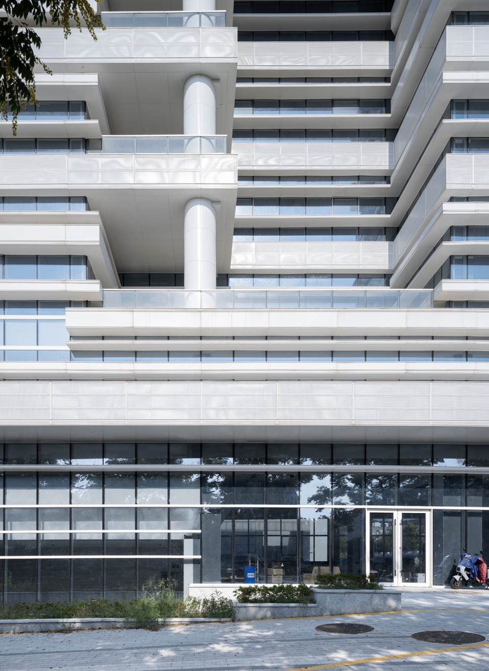 Partial Elevation 局部立面©赵强 hangzhou west station bus hub