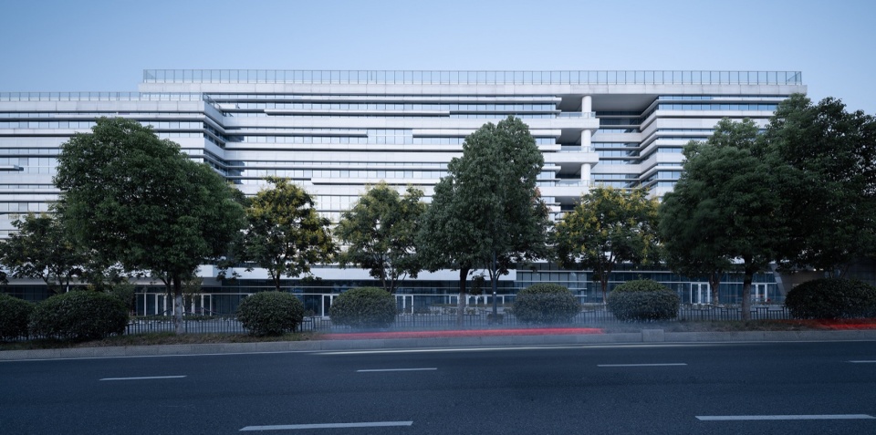 West Elevation 西立面3©赵强 hangzhou west station bus hub