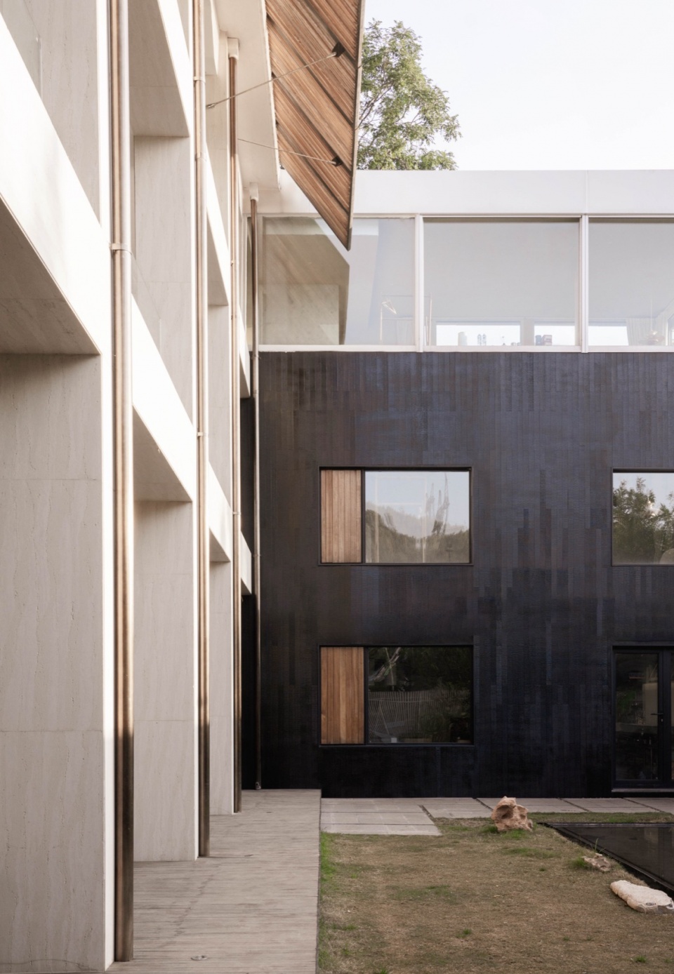 atelier shen 院内,courtyard ©Dong image