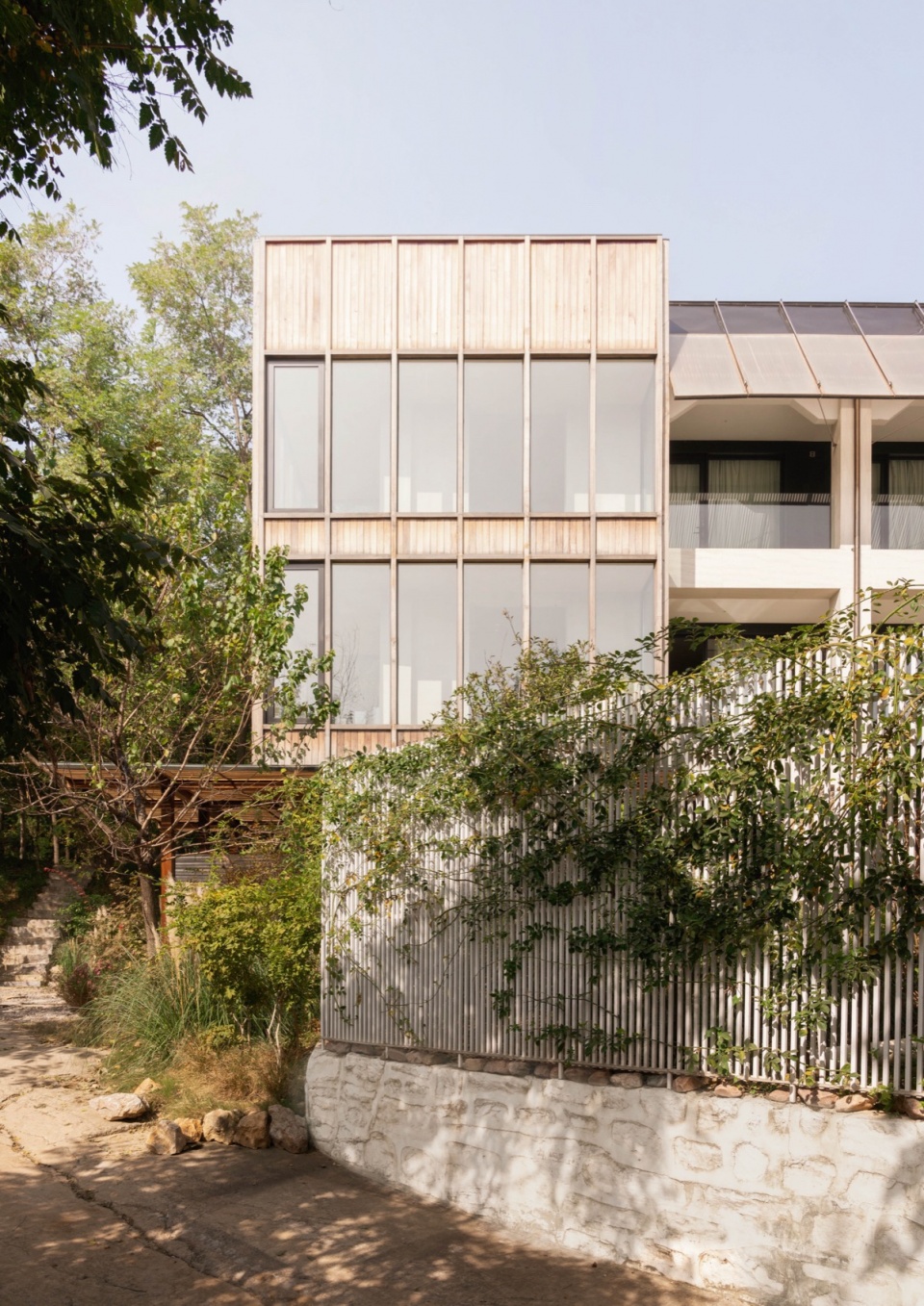 atelier shen 院墙和楼体,fence and building ©Dong image