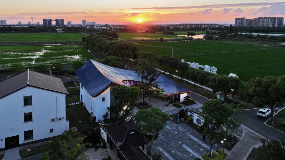 feijiabang village service center003 东南向鸟瞰 郭海鞍