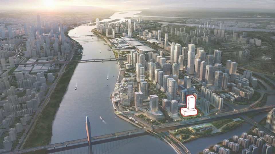 hangzhou vanke sky city tj centre by dushe architectural design1 区位示意 都设设计