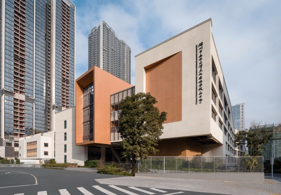 入口 shenzhen longhua district qingquan foreign language junior school