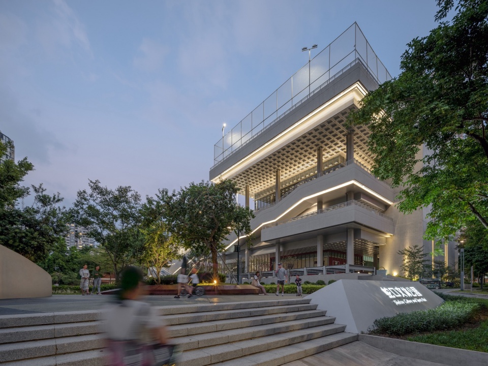 公园入口 @张超 shekou cultural and sports park