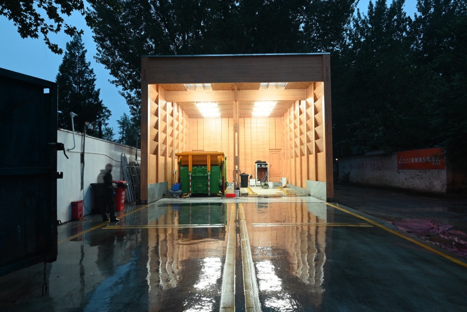 夜景4 园里建筑 Atelier Ingarden