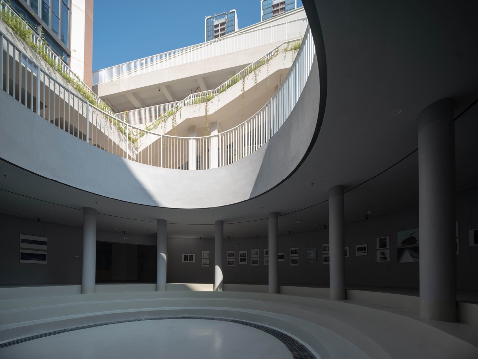 展览回廊 shenzhen longhua district qingquan foreign language junior school