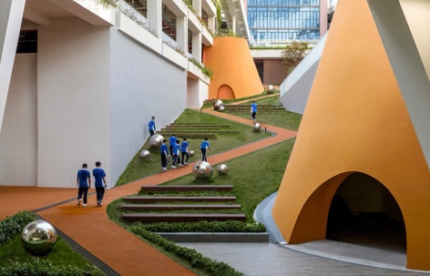 深圳市龙华区清泉外国语学校初中部 / 一境建筑设计