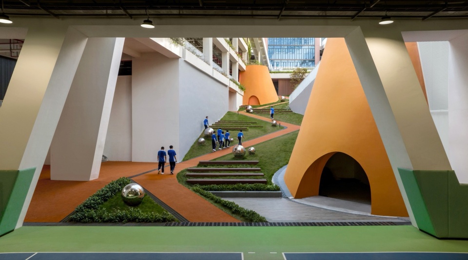 谷地花园游玩 2 shenzhen longhua district qingquan foreign language junior school