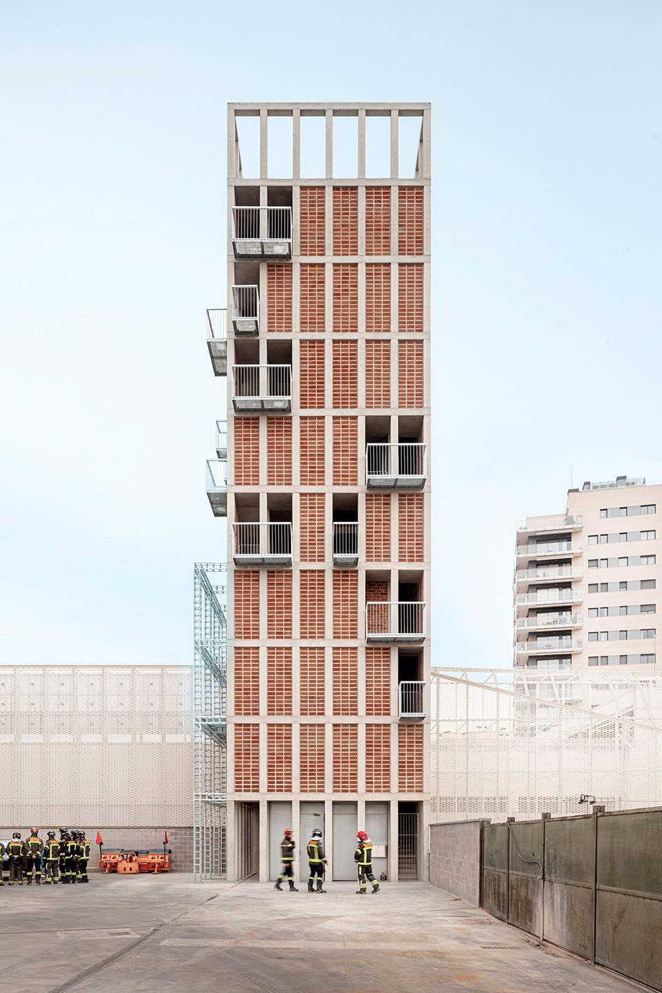 firemen tower in vall dhebron by carles enrich studio