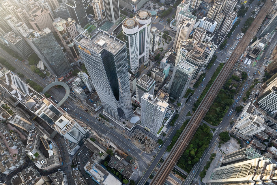 shenzhen zhaoxin huijin plaza by fuksas