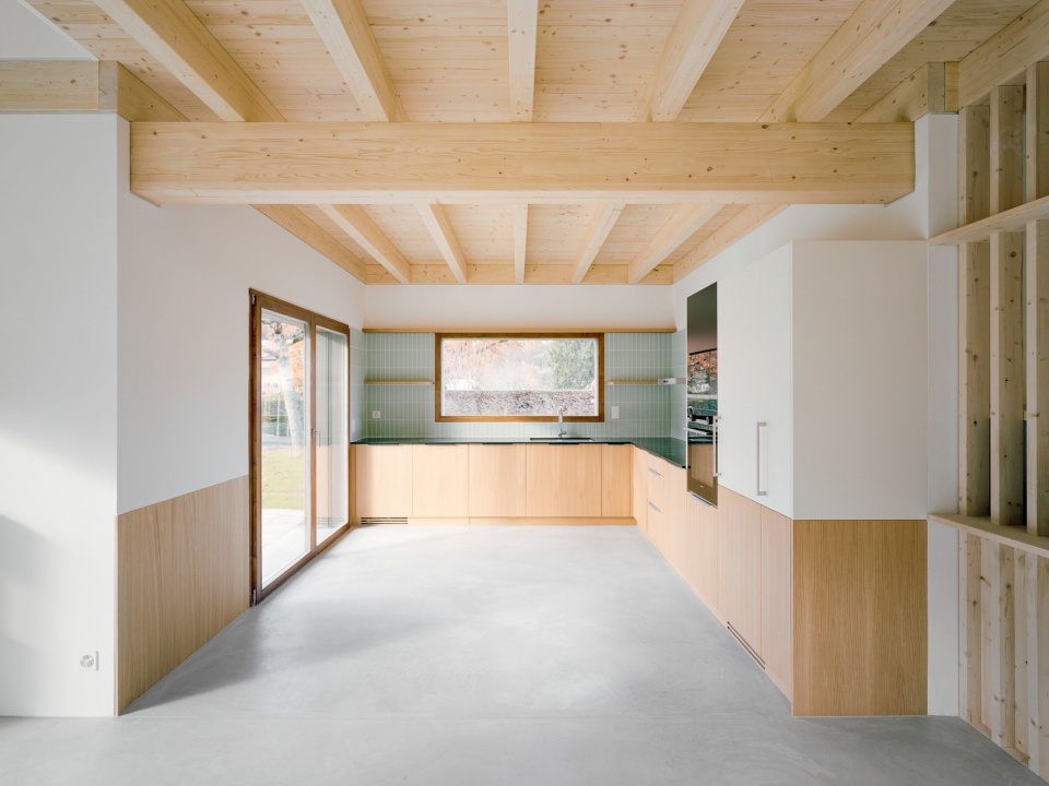 Construction of a villa in Veyrier by Lacroix Chessex