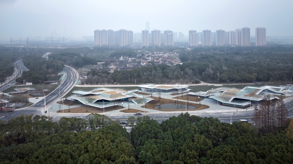 Meandering In Forest South Sanlin Station of Shanghai Airport Link by Original Design Studio TJAD