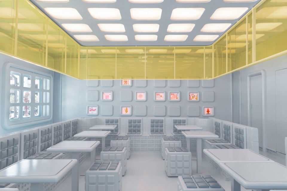 Novu Waffle Riyadh by Masquespacio