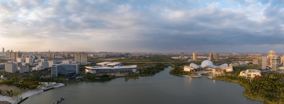 nantong grand theatre by biad paul andreu plus project